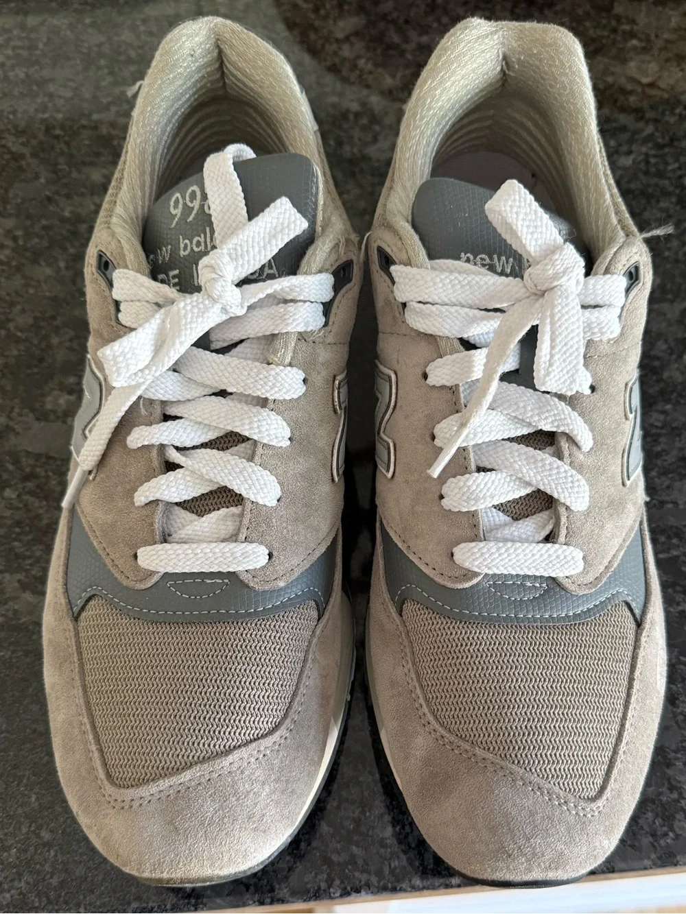 New Balance Sneakers 998 Made in USA  Grey Day - Grey Silver Men’s Size 11.5